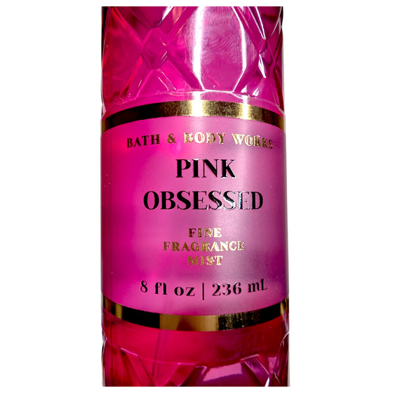 Bath & Body Works Pink Obsessed Fine Fragrance Mist Body Spray 8 Fl oz Brand New - Picture 3 of 3